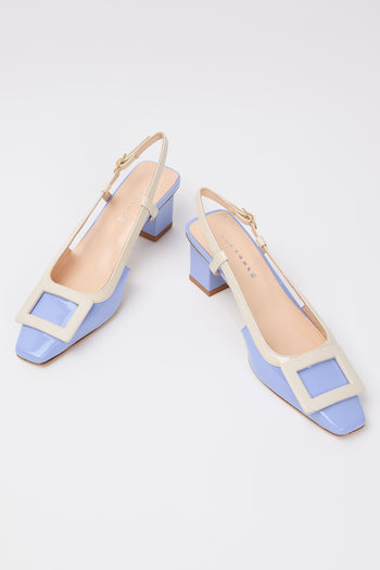 Tre Emme Slingback Cielo+burro Donna - 6