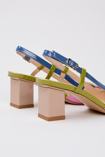 Tre Emme Slingback Rosa+avio+acid Donna - 4