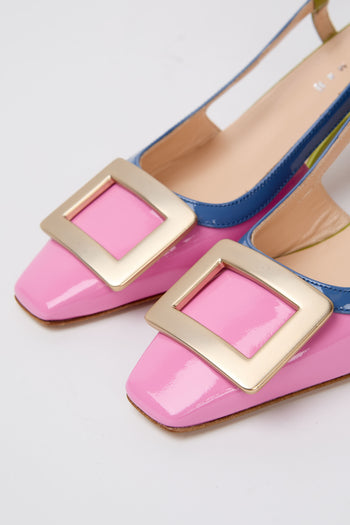 Tre Emme Slingback Rosa+avio+acid Donna - 6