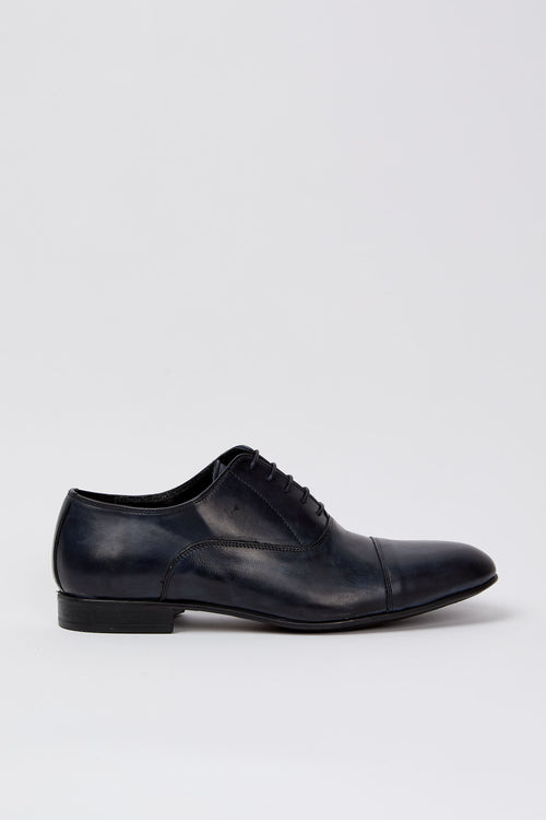 Tre Emme Stringata Blu Uomo