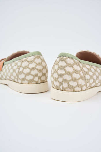 Tre Emme Mocassino Beige+cuoio Donna - 3
