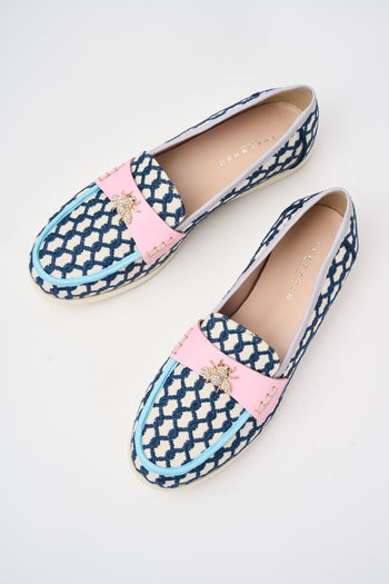 Tre Emme Mocassino Blu+azzurro Donna - 3