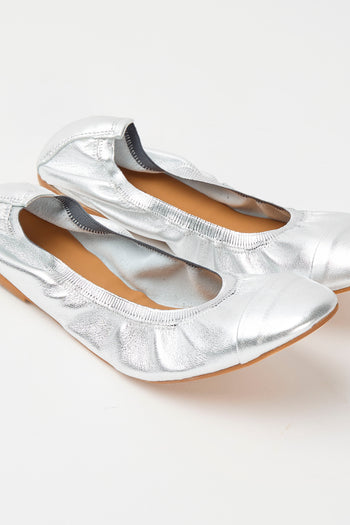 Tre Emme Ballerina Argento Donna - 3
