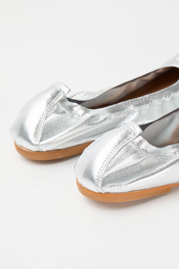 Tre Emme Ballerina Argento Donna - 5