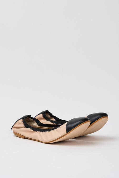 Tre Emme Ballerina Cipria/nero Donna - 2
