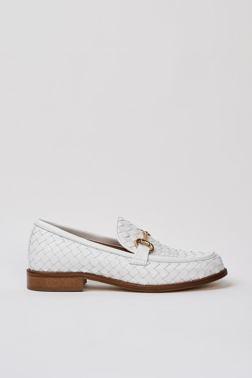 Tre Emme Mocassino Bianco Donna