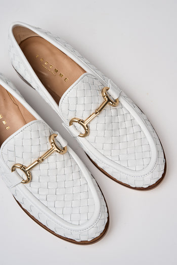 Tre Emme Mocassino Bianco Donna - 3