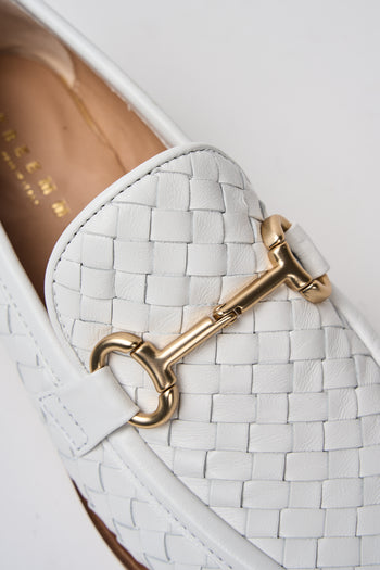 Tre Emme Mocassino Bianco Donna - 4