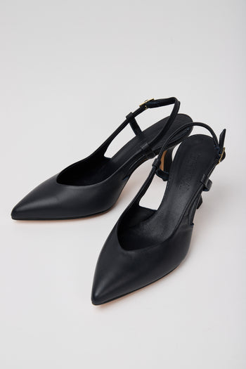 Tre Emme Slingback Blu Donna - 5