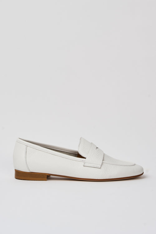 Tre Emme Mocassino Bianco Donna