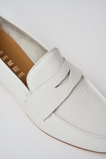 Tre Emme Mocassino Bianco Donna - 4