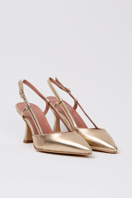 Tre Emme Slingback Platino Donna - 2