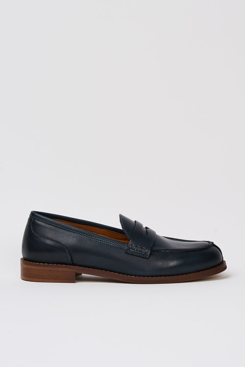 Tre Emme Mocassino Navy Donna