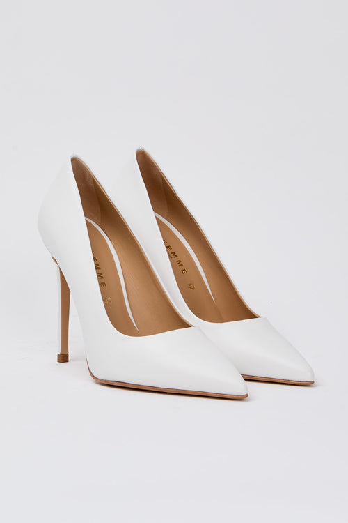Tre Emme Décolleté Bianco Donna - 2