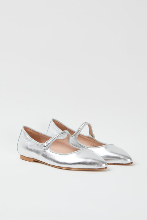 Tre Emme Ballerina Argento Donna - 2