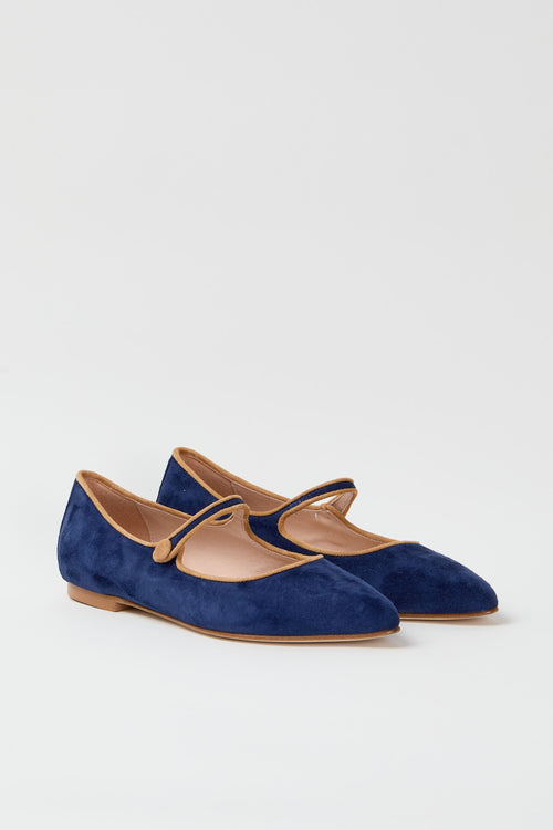 Tre Emme Ballerina Blu Oceano Donna - 2