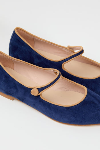 Tre Emme Ballerina Blu Oceano Donna - 3
