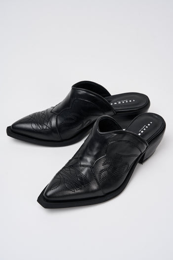 Tre Emme Texano Nero Donna - 5