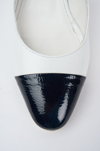 Tre Emme Slingback Abyss+bianco Donna - 3
