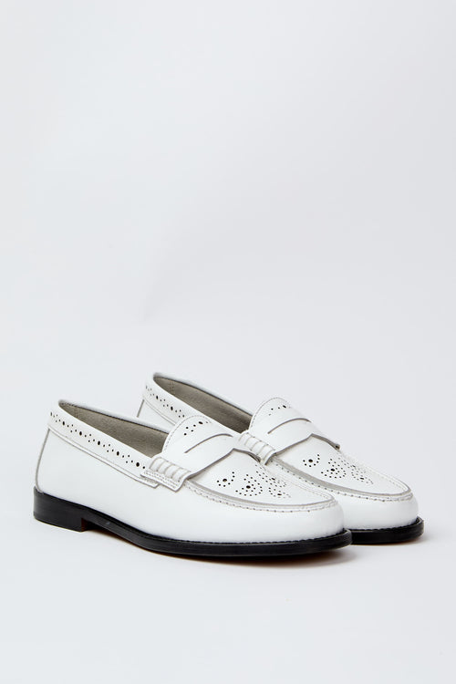 Tre Emme Mocassino Bianco+laser Donna - 2