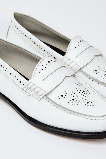 Tre Emme Mocassino Bianco+laser Donna - 3