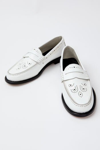 Tre Emme Mocassino Bianco+laser Donna - 8
