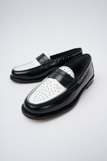 Tre Emme Mocassino Nero+bianco Donna - 5