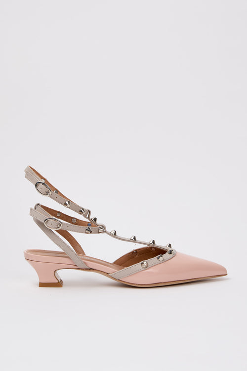 Tre Emme Slingback Rose+sasso Donna