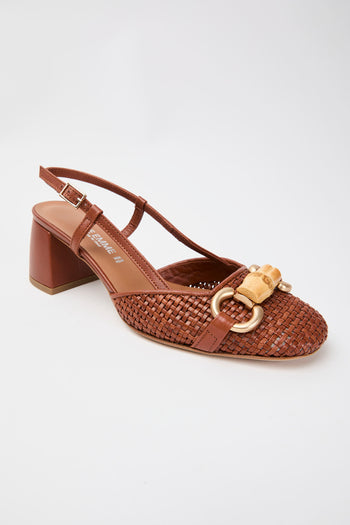 Tre Emme Slingback Tan Donna - 3