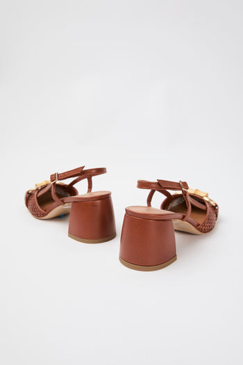 Tre Emme Slingback Tan Donna - 6