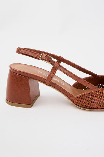 Tre Emme Slingback Tan Donna - 7