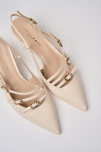 Tre Emme Slingback Vaniglia Donna - 3