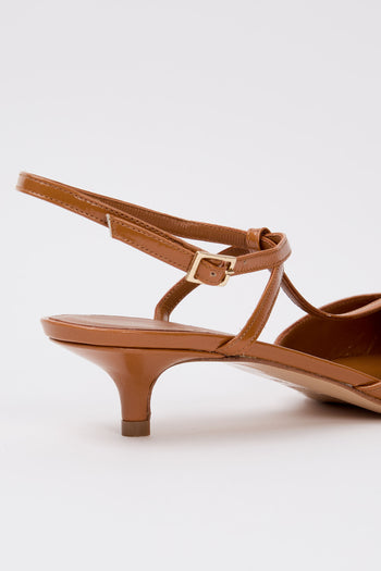 Tre Emme Slingback Cuoio Donna - 4
