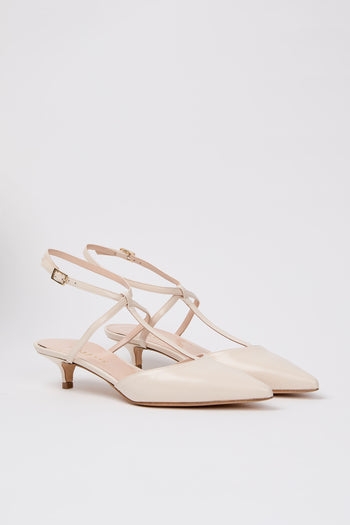 Tre Emme Slingback Vaniglia Donna - 3