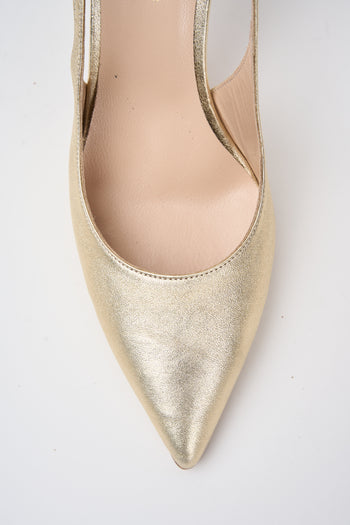 Tre Emme Slingback Platino Donna - 3