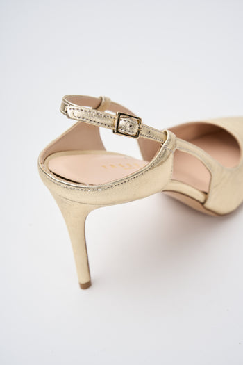 Tre Emme Slingback Platino Donna - 4
