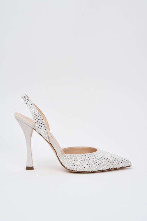 Tre Emme Slingback Ghiaccio Donna