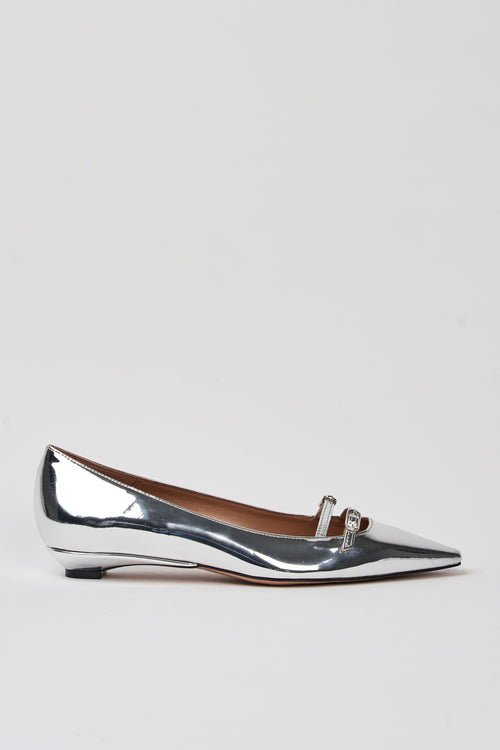 Tre Emme Ballerina Argento Donna