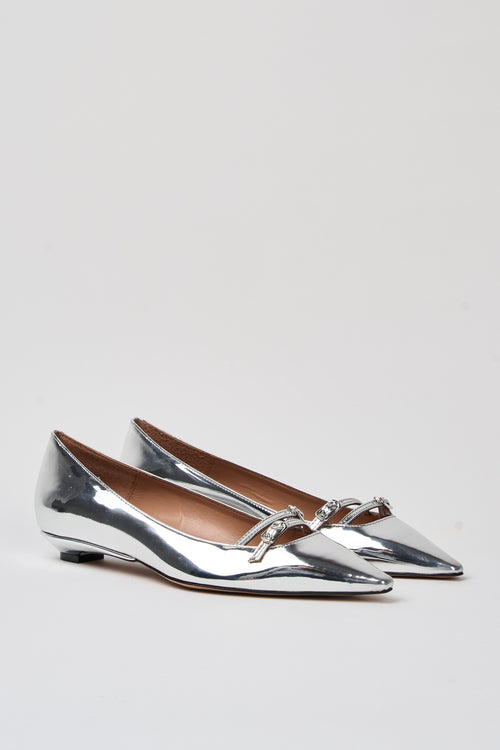 Tre Emme Ballerina Argento Donna - 2