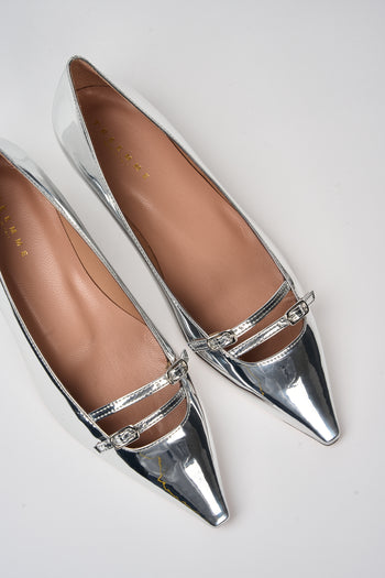 Tre Emme Ballerina Argento Donna - 3