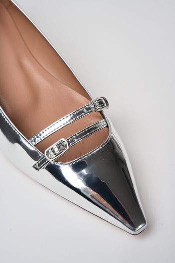 Tre Emme Ballerina Argento Donna - 4