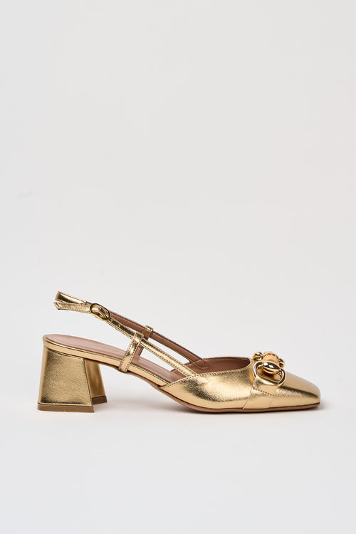 Tre Emme Slingback Oro Donna