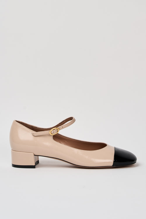 Tre Emme Ballerina Sabbia+nero Donna
