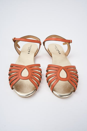 Tre Emme Sandalo Arancio Donna - 5
