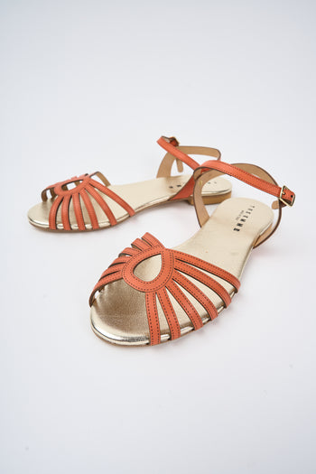 Tre Emme Sandalo Arancio Donna - 6