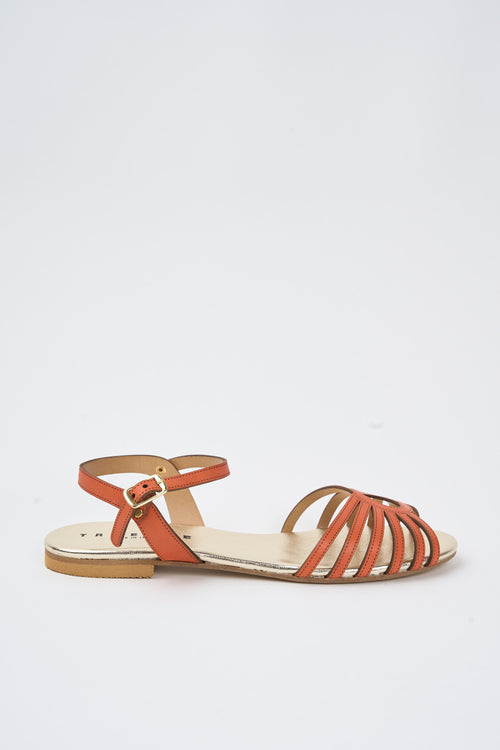 Tre Emme Sandalo Arancio Donna