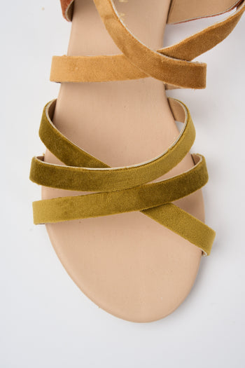 Tre Emme Sandalo Pistacchio+mattone Donna - 3