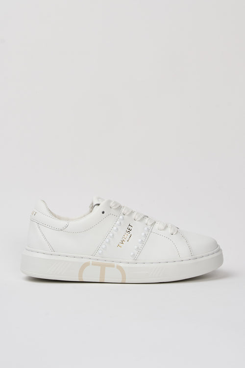 Twinset Sneaker Bianco Ottico Donna