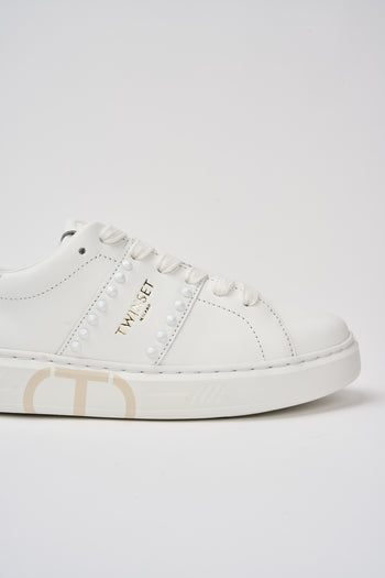 Twinset Sneaker Bianco Ottico Donna - 4