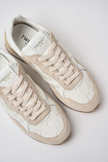 Twinset Sneaker Bianco Ottico Donna - 3